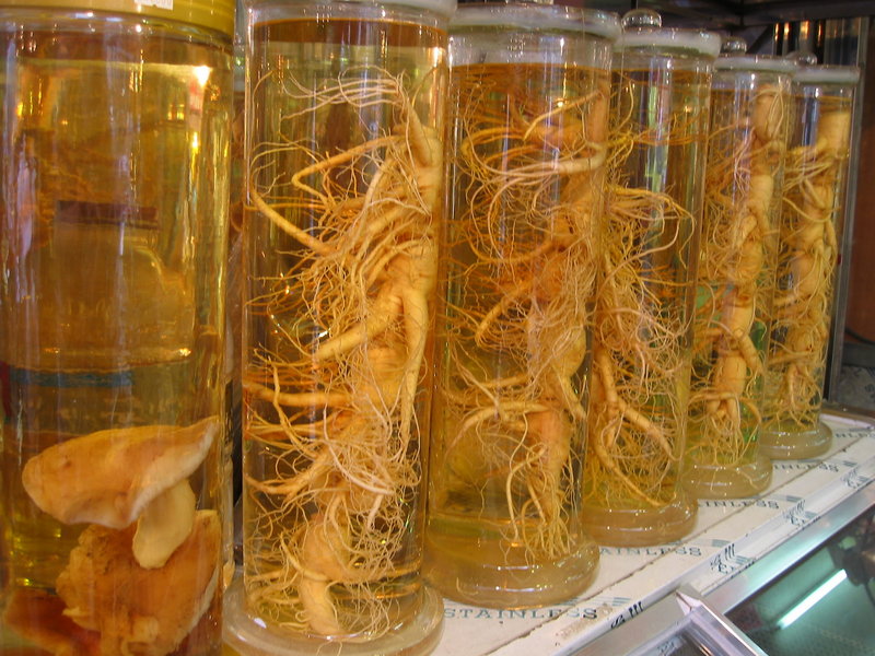 Ginseng decoction slices
